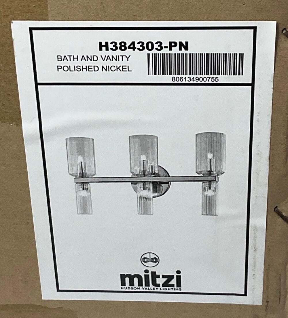 Hudson Valley Lighting-Mitzi Bath & Vanity Lights. 6 Light Set. #384303. NEW.